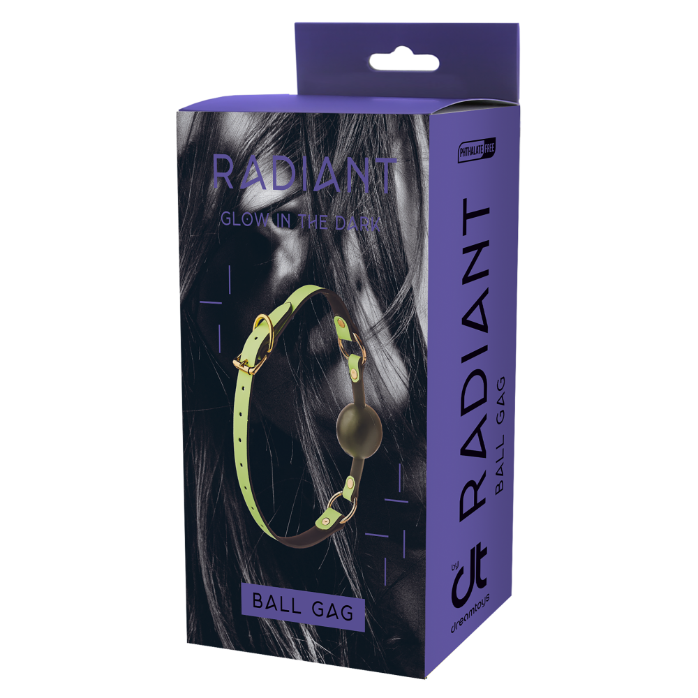 Dreamtoys Radiant Ball Gag Glow In The Dark