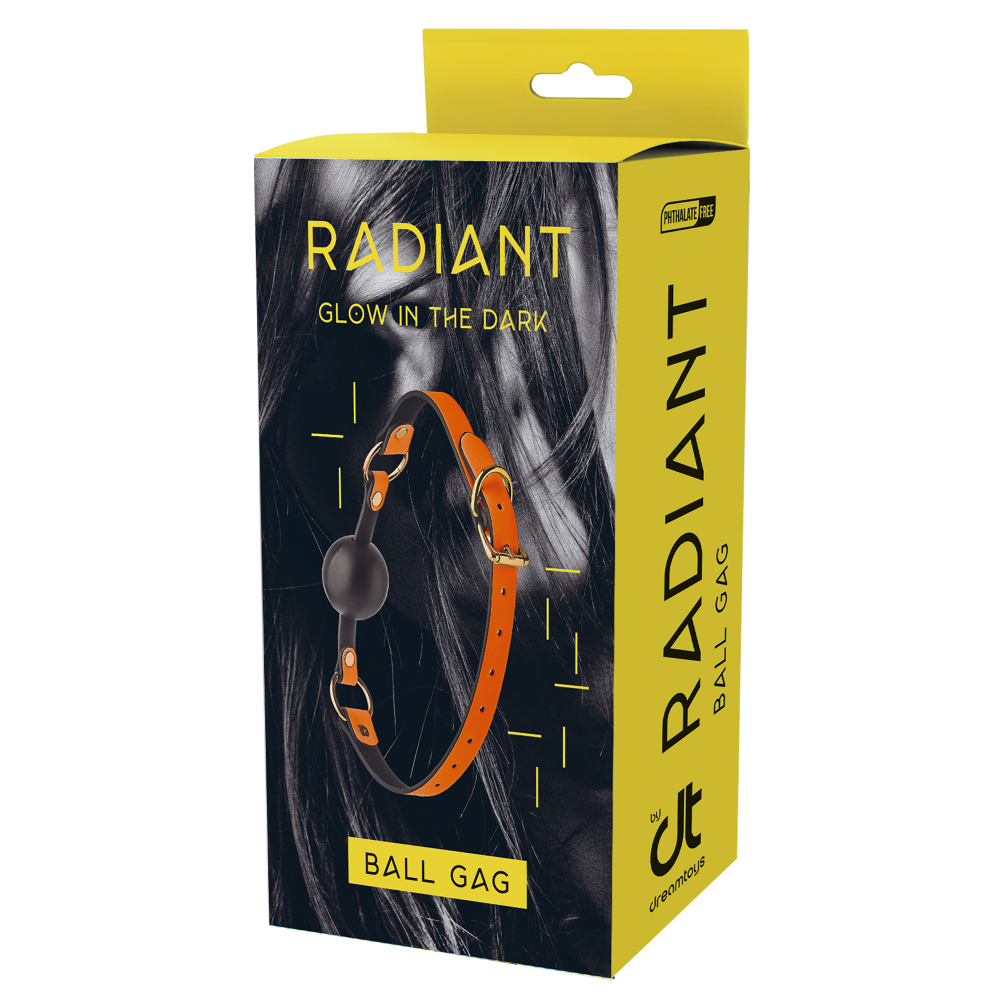 Dreamtoys Radiant Ball Gag Glow In The Dark