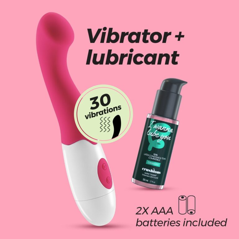 Crushious Trollie vibratore + lubrificante Maxximum Pleasure