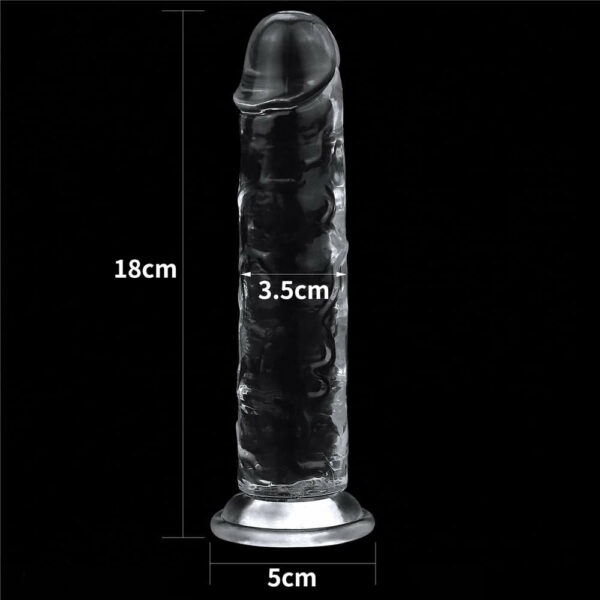 Lovetoy Flawless Clear Dildo - immagine 2