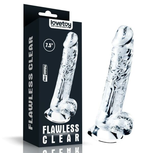 Lovetoy Flawless Clear Dildo - immagine 8